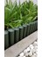 Yeşil Plastik Çim Bordürü 2.3 Metre Çim Ayırıcı Yeşil 1