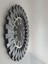 Güneş Smoked Jet Black Model Gümüş Siyah Renk 85 Cm Dekoratif Aynalı Duvar Saati 4