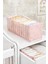 Akordiyon Medium Çekmece Düzenleyici Pembe Bebek Odası Beşik Dolap Düzenleyici Organizer M Boy 1