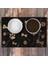 Vinil Kaymaz Tabanlı Keçe Baskılı Evcil Hayvan Pet Mama Paspası 45x75 1