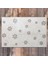 Vinil Kaymaz Tabanlı Keçe Baskılı Evcil Hayvan Pet Mama Paspası 25x40 2