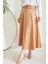 Kemerli Kloş Etek-Karamel 3