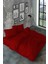 Akfil Pamuklu Kırmızı Çift Kişilik Nevresim Takımı (Lastikli Çarşaflı) 1