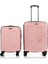 Gold Pp Valiz 8010 Pembe Tsa Kilitli Ikili Set 2