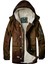 Alaska The Last Frontier Alaska Slim Fit Su ve Soğuğa Dayanıklı  Kapüşonlu Kısa Parka Kaban -- Camel -- 1