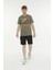 ml Garron 11URBNG100 3fx Haki Erkek Kısa Kol T-Shirt 3