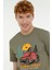 ml Garron 11URBNG100 3fx Haki Erkek Kısa Kol T-Shirt 5