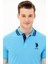 Erkek Turkuaz Basic T-Shirt 50263001-VR093 2