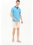 Erkek Turkuaz Basic T-Shirt 50263001-VR093 4