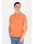 Erkek Turuncu Basic T-Shirt 50262933-VR051 2