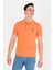 Erkek Turuncu Basic T-Shirt 50262933-VR051 3