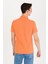 Erkek Turuncu Basic T-Shirt 50262933-VR051 5