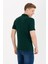 Erkek Koyu Yeşil Basic T-Shirt 50262933-VR079 5