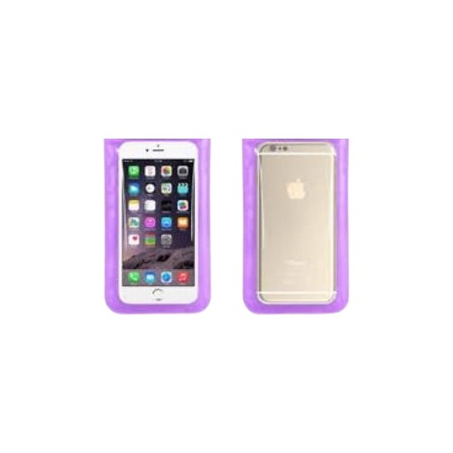 Deniz Havuz Altı Su Geçirmez Kılıf Samsung Xiaomi Apple iPhone Oppo Nokia Huawei Tüm Modelle Uyumlu Lila