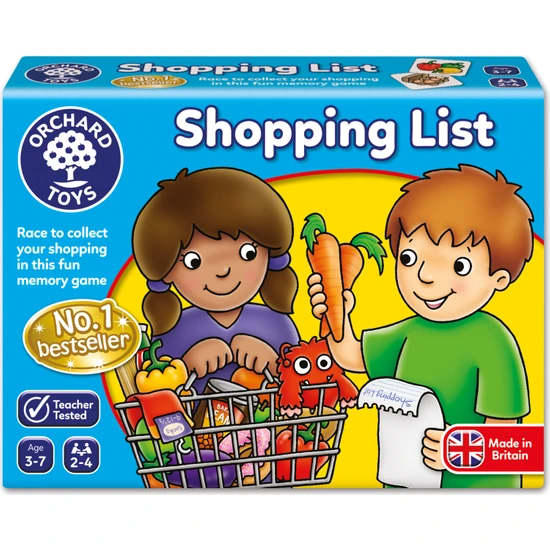 SHOPPING LIST GAME