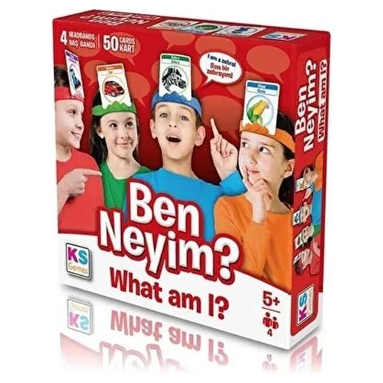Ks Games Ben Neyim What Am I? Kutu Oyunu