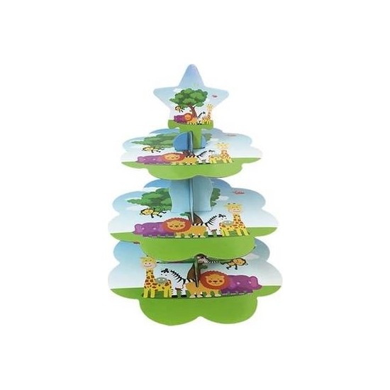 Meri Parti Safari Kek Standı Safari Cupcake Stand Fiyatı