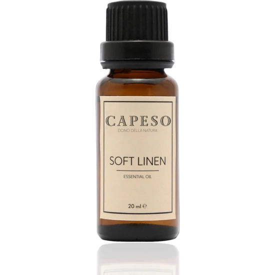 Capeso Soft Linen (Müge Çiçeği) Esansiyel Uçucu Yağ Saf Yoğun Koku Buhurdanlık Difüzör Esansı 20 ml