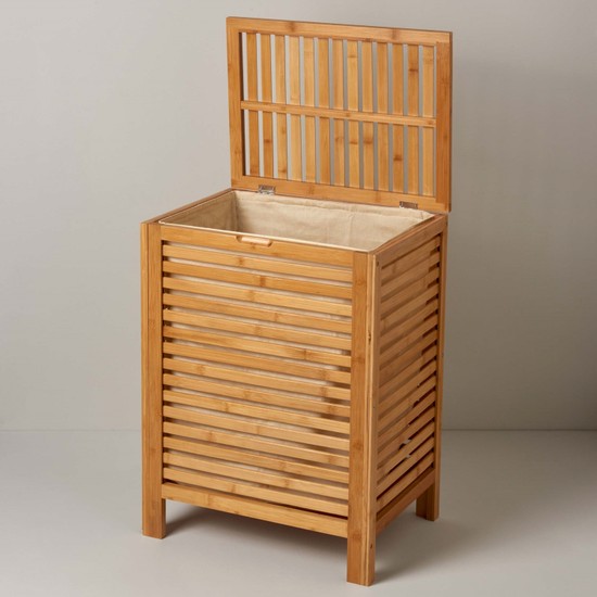 Linens Lagoon 53 x 39 x 66 Cm Çamaşır Sepeti Naturel Fiyatı