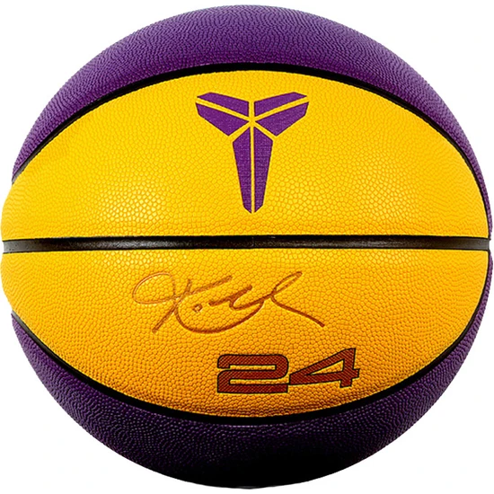 Fusite Basketbol Topu Kobe Bryant Black Mamba Sınırlı Sayıda Hatıra Modeli No. 6 Ilk ve Orta Okul Oyunu Basketbolu Iç ve Dış Mekan Basketbolu (Yurt Dışından)