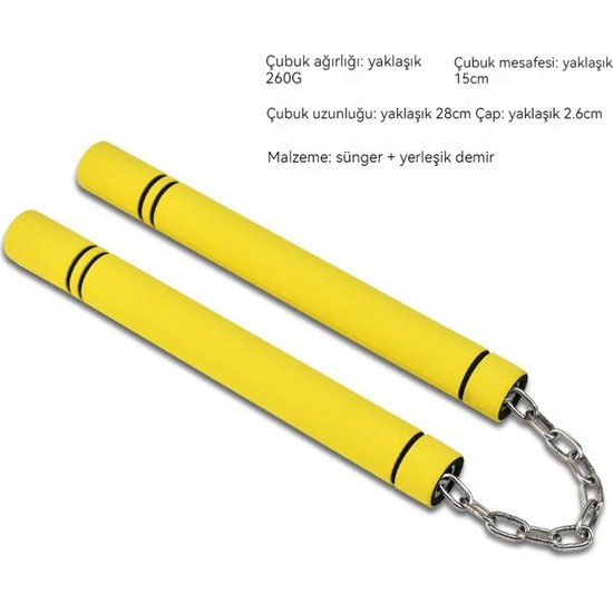 QJqian Nunchaku Uygulama Çubuğu Nunchaku Taekwondo Eğitim Fiyatı