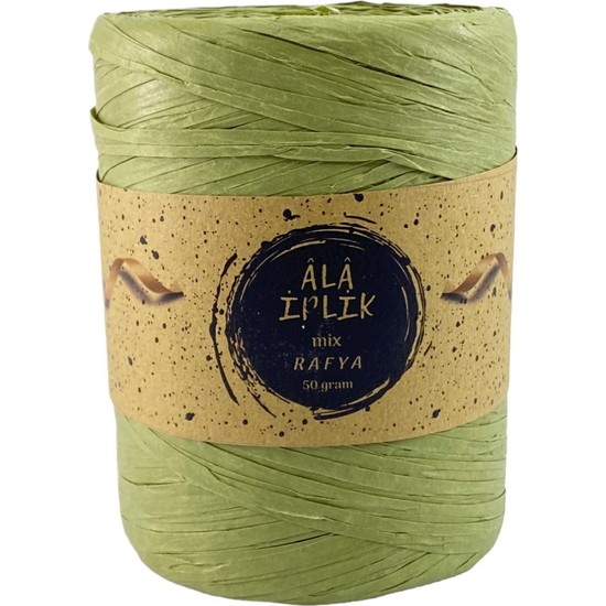 Ala Depo Doğal Rafya Kağıt Ip Çanta Supla Ipi 250 Gram Haki Fiyatı