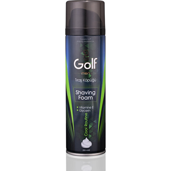 Golf Tıraş Köpüğü 200 Ml - Cool Routine