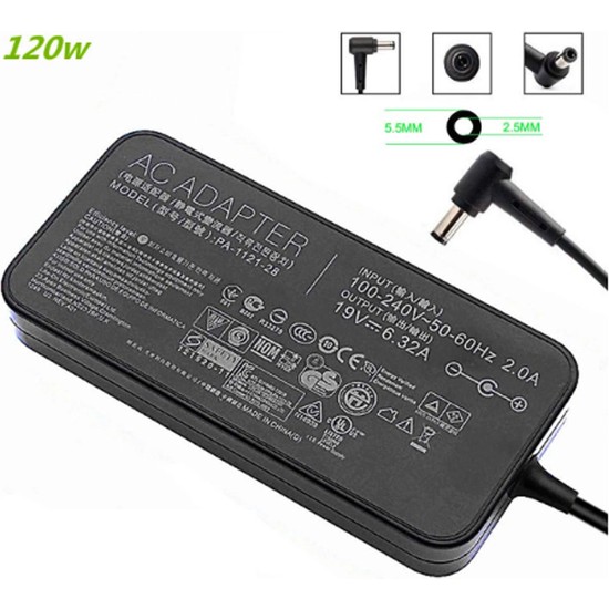 Asus A15-120P1A Orijinal Laptop Şarj Aleti 19V 6.32A 120W Fiyatı