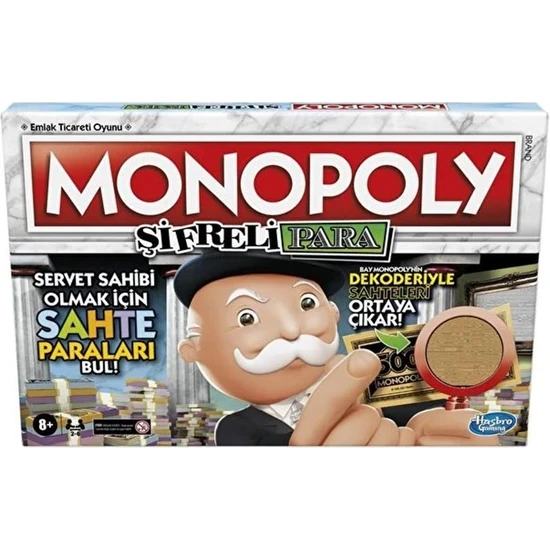 Hasbro Monopoly Şifreli Para