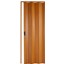 Akordiyon Kapı 132x223 cm Camsız Meşe 12Mm Katlanır Akordeon PVC 2
