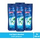 Clear Men Kepeğe Karşı Etkili Şampuan Cool Sport Menthol Ferahlatıcı Mentol Etkisi 350 ml X3