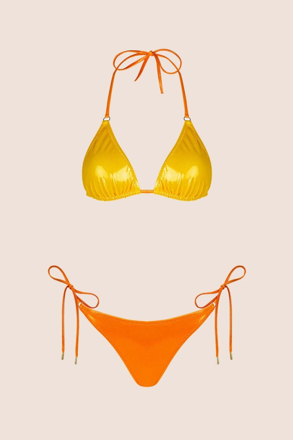 Ayyıldız 4606 Parlak Turuncu Bikini Takımı görsel 8