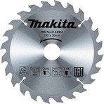 Makita D-64951 Eko Daire Testere 190x24 Diş Kesim Performansı Yüksek Bıçak