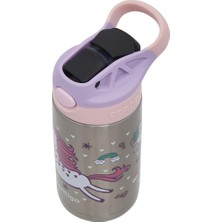 Contigo Gizmo Dragon Çelik Çocuk Suluğu 420ML Pembe