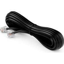 Regmus ithalat Regmus Adsl Vdsl Modem ve Telefon RJ11 Hat Bağlantı Kablosu 5 Metre
