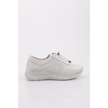 DGN 8000 Kadın Bağcikli Lazer Baskili Comfort Ayakkabi