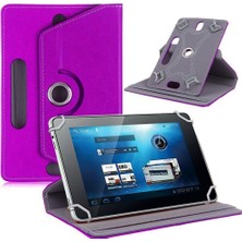 Prolysus Samsung Galaxy Tab A7 SM-T500 10,4" Inç Kılıf Üniversal Dönerli Dönebilen Standlı Stand Olabilen Kapaklı Tablet Kılıfı