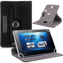 Prolysus Lenovo Tab M10 Hd (2.nesil) TB-X306F 10,1" Inç Kılıf Üniversal Dönerli Dönebilen Standlı Stand Olabilen Kapaklı Tablet Kılıfı