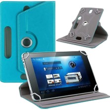Prolysus General Mobile E-Tab 20 10,1" Inç Kılıf Üniversal Dönerli Dönebilen Standlı Stand Olabilen Kapaklı Tablet Kılıfı