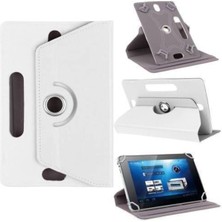 Prolysus Hometech Alfa 8 Rx 8,0" Inç Kılıf Üniversal Dönerli Dönebilen Standlı Stand Olabilen Kapaklı Tablet Kılıfı