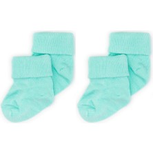 Novibaby 2'li Bambu Bebek Çorap I Yenidoğan Bebek Çorabı