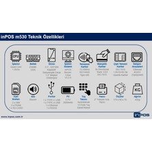 Inpos M530 Eft Özellikli Yeni Nesil Yazarkasapos