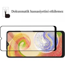 CepStok Samsung Galaxy A04S Kırılmaz Cam 5d Tam Kaplayan 9h Temperli Ekran Koruyucu