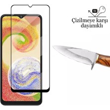 CepStok Samsung Galaxy A04 Kırılmaz Cam 5d Tam Kaplayan 9h Temperli Ekran Koruyucu