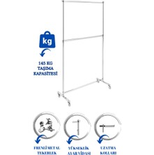 İstanbul Manken Çift Katlı Elbise Askılığı Mağaza Askısı Etek Askısı Orta Stand