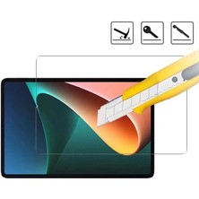 Heptek İletişim Xiaomi Mi Pad 5 Ekran Koruyucu Esnek Nano Kırılmaz Cam (Blue)