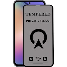 Kzy Samsung Galaxy A54 Tam Kaplayan Privacy Hayalet Temperli Ekran Koruycu Cam