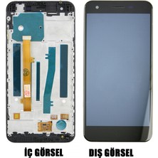 Turkcell Teknonet Turkcell T70 Uyumlu Org Lcd+Dokunmatik+Çıtalı