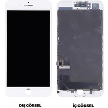 Teknonet  iPhone 8 Plus Uyumlu AAA Kalite Lcd+Dokunmatik+Çıtalı (Beyaz) VR-15444