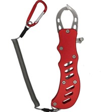 Eurofish Aluminum Grip Metal Balık Tutucu Maşa Kırmızı